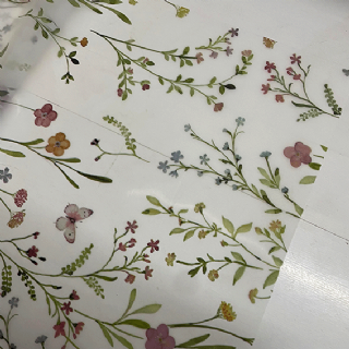 Poli Acetinado Florir 50cmx70cm - Pacote c/20 folhas